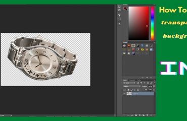 how to make transparent background in photoshop